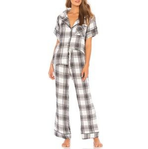Other - Plush Apparel Plaid Pajamas